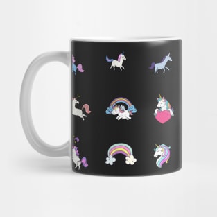 Unicorns & Rainbows Sticker Pack Mug